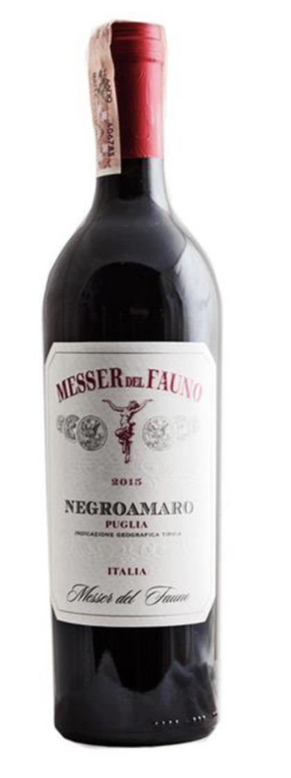 Вино виноградне Messer del Fauno Puglia IGT Negroamaro сухе червоне 0.75 13%